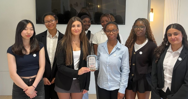 Team at East London Final